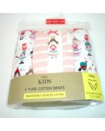 M&S Pure 5 Cotton Briefs for Girls (UK 8-9 years, 9-10 years)