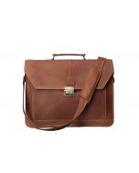 Lawyers Vintage Leather Briefcase Bag 