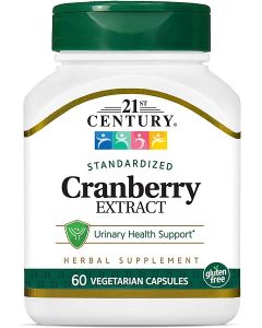 21st Century, Cranberry Extract, 400mg, 60 Vegetarian Capsules