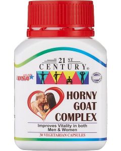 21st Century, Horny Goat Complex, 30 Tablets