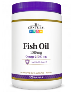 21st Century, Omega 3-6-9 Fish Oil 60 Softgels