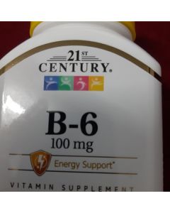 21st Century, Vitamin B-6, 100 mg, 60 Tablets