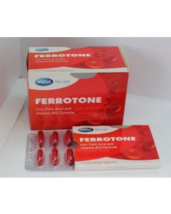 MEGA We Care Ferrotone Capsules 